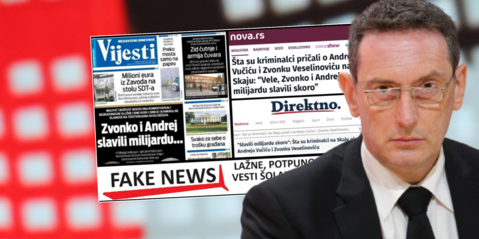 Lažne vesti! Bakarec najoštrije osudio targetiranje Andreja Vučića u tajkunskim medijima