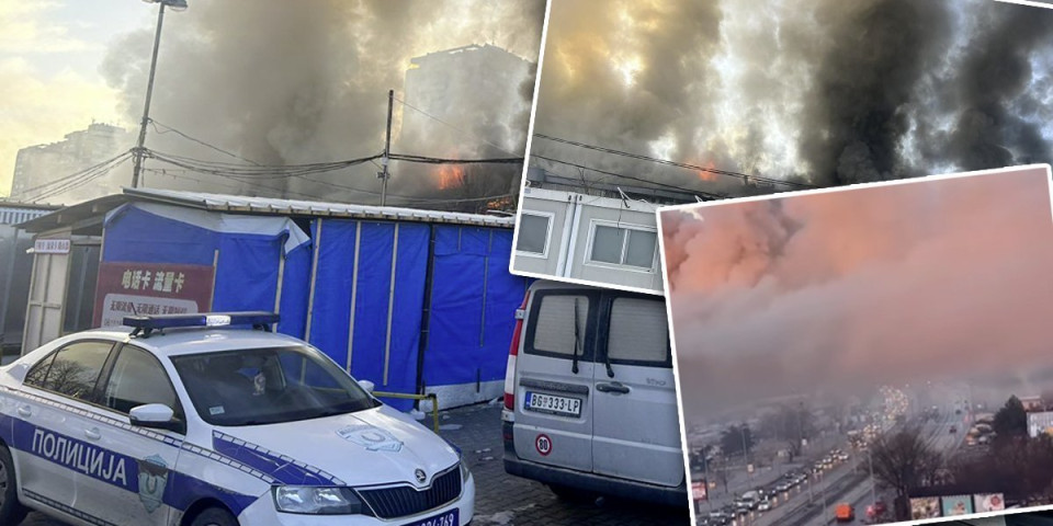 "Ljudi beže na sve strane": Potpuni kolaps na Novom Beogradu, vatrena stihija u Bloku 70 uzima danak (VIDEO)