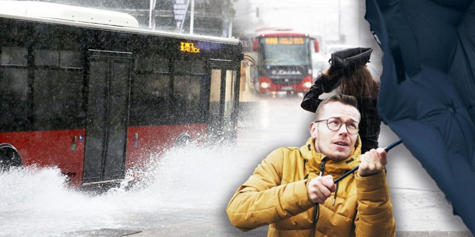 Najnovije RHMZ upozorenje! Večeras se kiša i pljuskovi sele po Srbiji, na udaru su ovi delovi zemlje