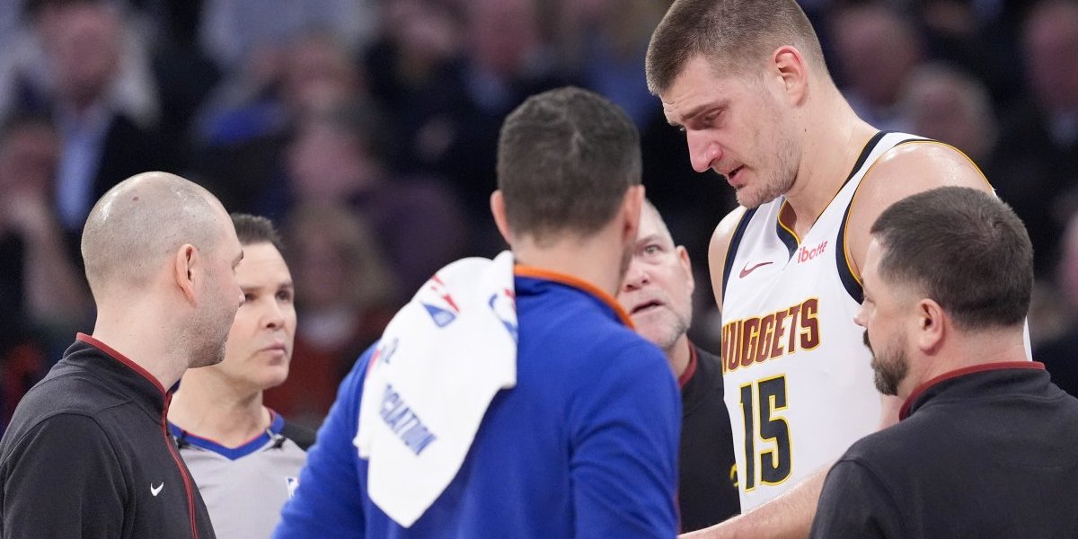 Jokić dominirao, pa dobio nezgodan udarac u oko! Njujork ubedljivo savladao Denver