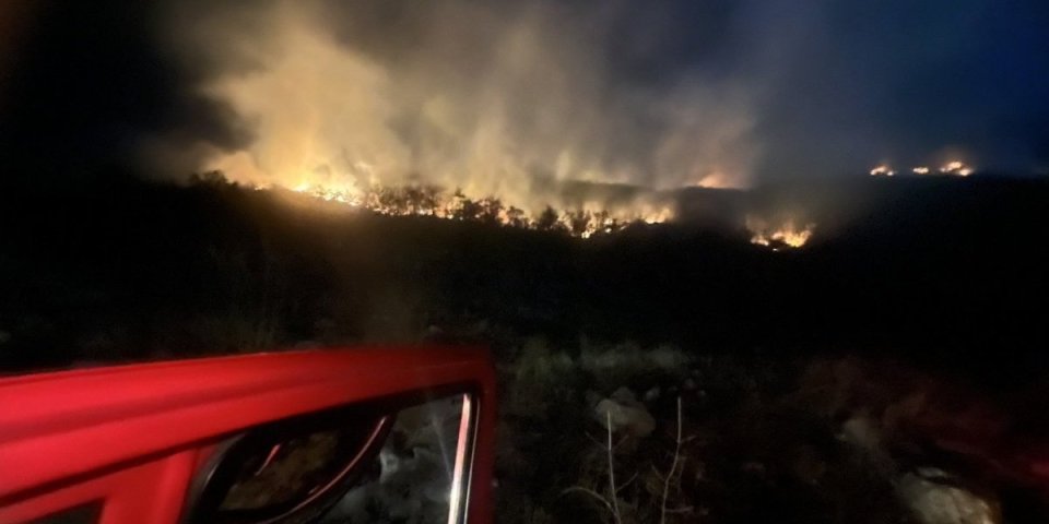 Požar u Pinosavi: Gori objekat u dvorištu porodične kuće