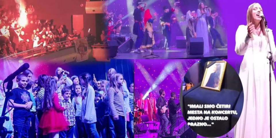 Dirljiva scena na koncertu Danice Crnogorčević! Uz sliku stradale devojčice u "Ribnikaru" zapevala ove stihove! (VIDEO)