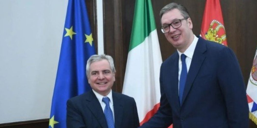 Dobro nam došli, dragi prijatelji! Vučić se sastao sa predstavnicima CDP i ambasadorom Italije!