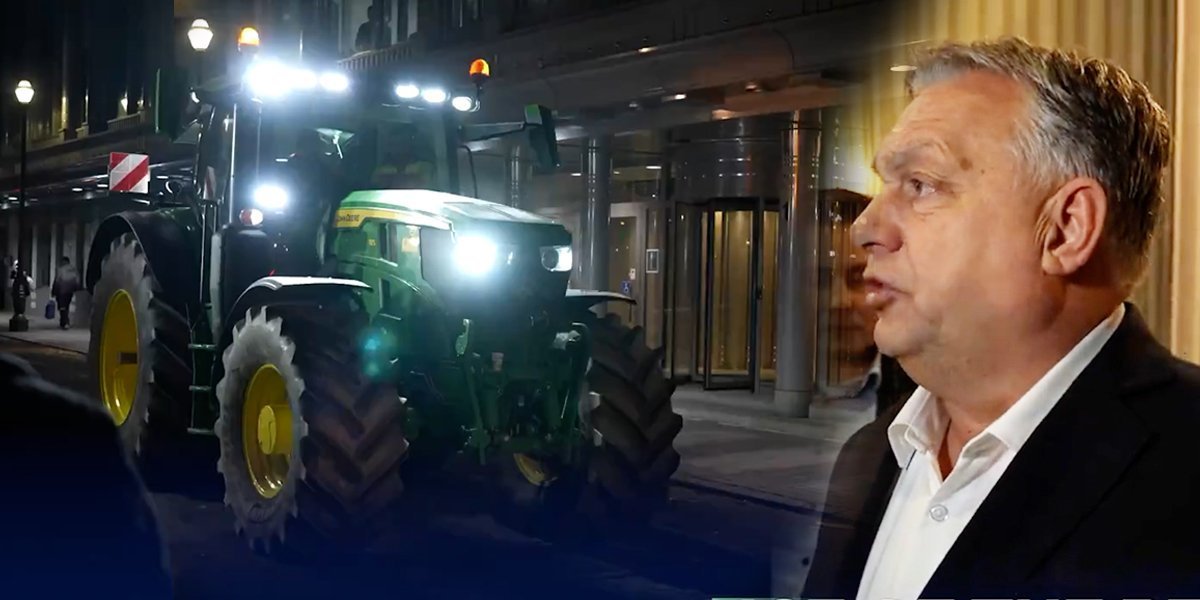 Samo njega nisu napali! Orban podržao farmere na protestu u Briselu (VIDEO)