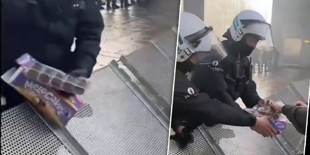 (VIDEO) Neverovatne scene u Briselu! Potez policije iznenadio sve, demonstranti ovo nisu očekivali!