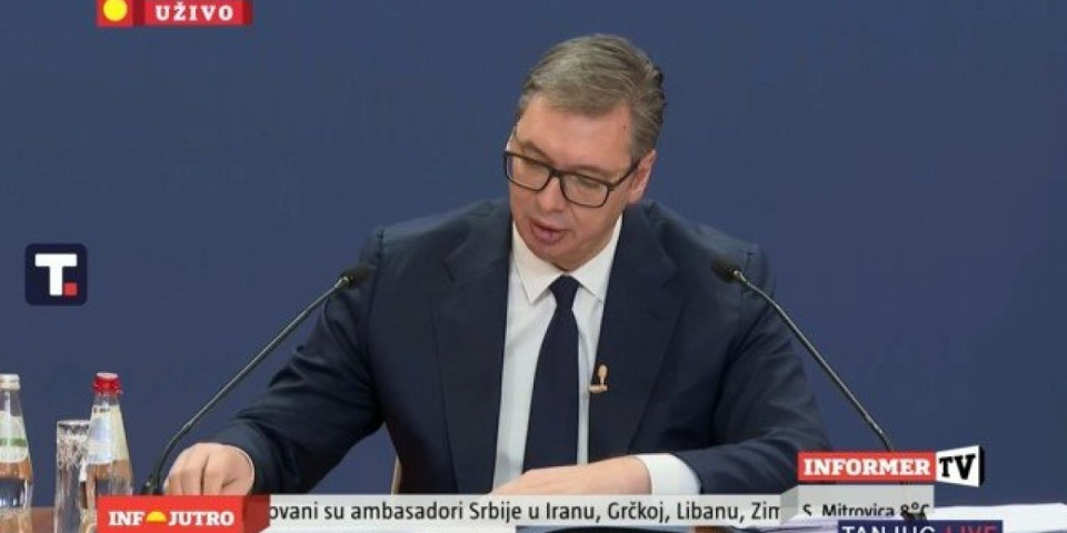 Pisma za predstavnike država članica EU i SB! Vučić: Sva su personalizovana, obavestili smo ih kolika je zabrinutost po pitanju KiM!