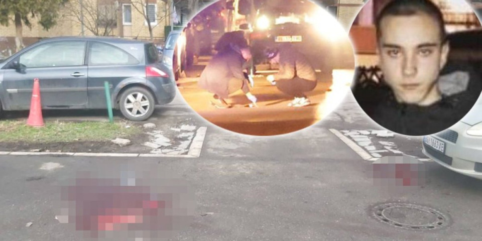 Jezive scene na mestu ubistva u Borči! Ubica zaskočio i gurnuo Jovana na parkirani automobil: Stanari sa terasa gledali zločin! (FOTO/VIDEO)