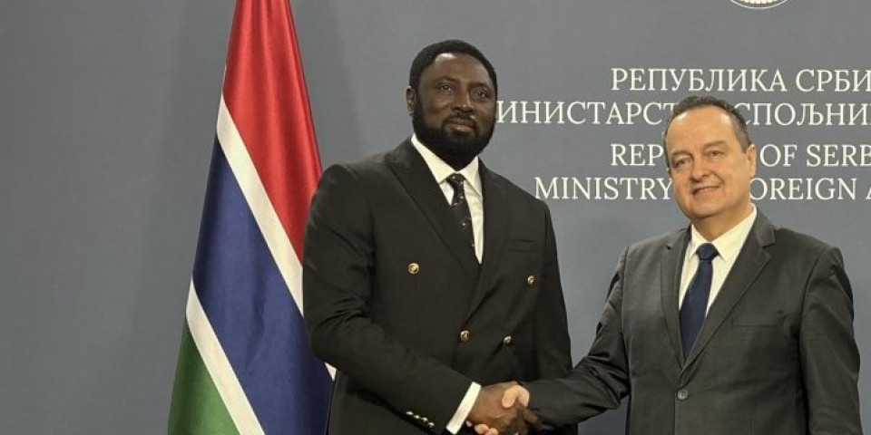 Ministar Dačić se sastao sa šefom diplomatije Gambije (FOTO)