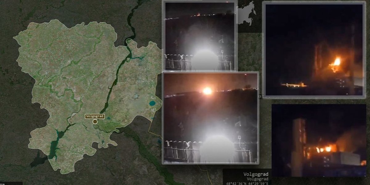 (VIDEO) Strašan udarac za Rusiju, Ukrajina razara Staljingrad! Pakao sa neba se obrušio na ključne objekte, sve nestaje u plamenu!