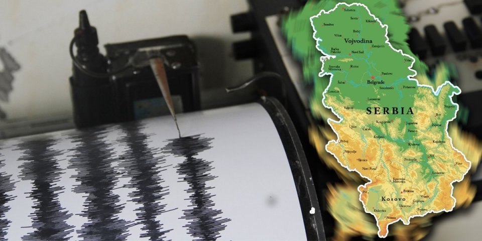 Tri puta se treslo za manje od dva sata! Evo gde su registrovani yemljotresi u Srbiji