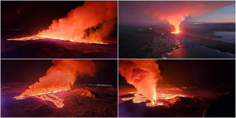 Drama na Islandu! Pokrenuta nova erupcija, stubovi lave visoki i do 80 metara, put i elektrana u opasnosti! (FOTO, VIDEO)