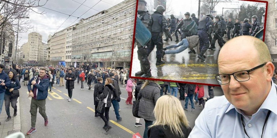 Nama soli pamet o "policijskoj brutalnosti", a u njegovoj Sloveniji i EU ubiše boga u narodu!