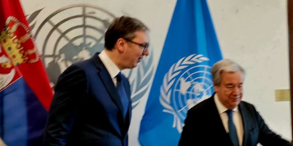 Vučić se u Njujorku sastao s generalnim sekretarom UN Guterešom!