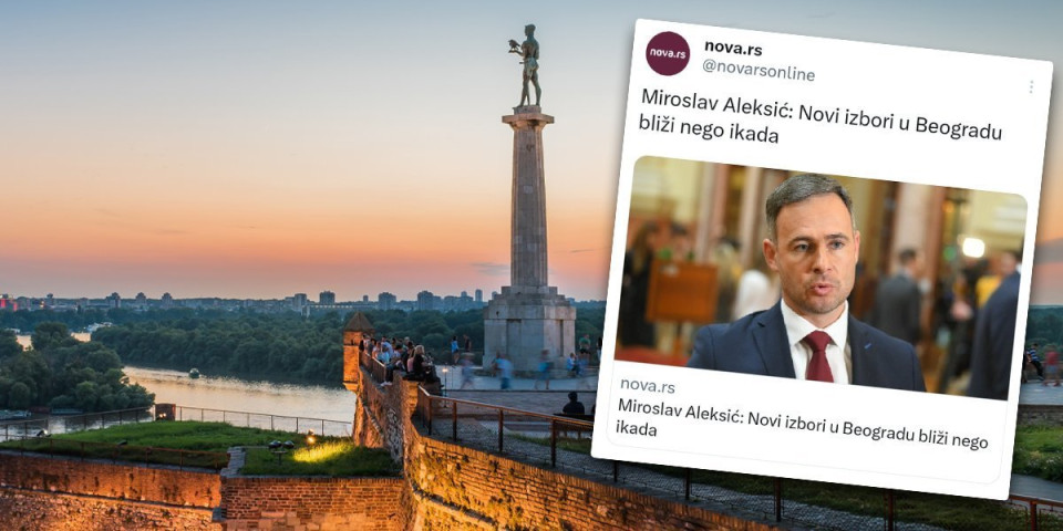 Aleksić postao prorok - Novi izbori u Beogradu bliži nego ikada (FOTO)