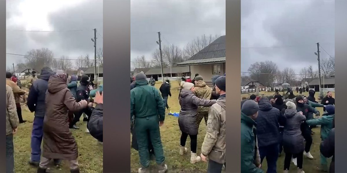 (VIDEO) Kakva makljaža! Ukrajinci mobilisali u Odesi, narod ih žestoko nalupao! Ovako nešto dosad nije viđeno!