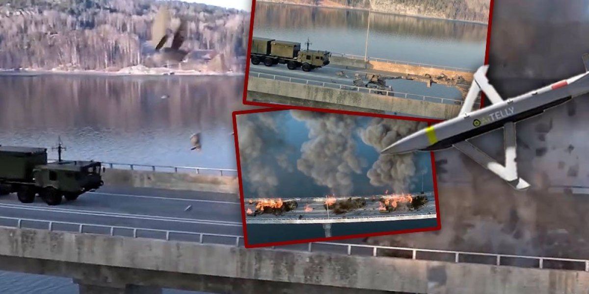 Pentagon Ukrajini šalje bombu koja će prvi put biti korišćena u ratovanju! Plan je da "frankeštajnom" iznenade Putina (VIDEO)