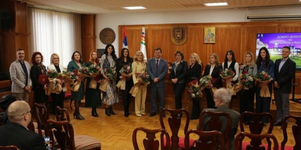 Kragujevački univerzitet nagradio najbolje naučnice!