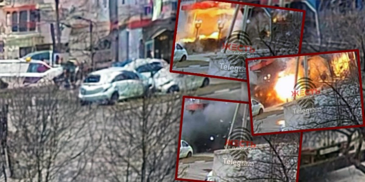 (VIDEO) Masakr u Rusiji! Kamere zabeležile trenutak udara! Raketa raskomadala ljude ispred tržnog centra!