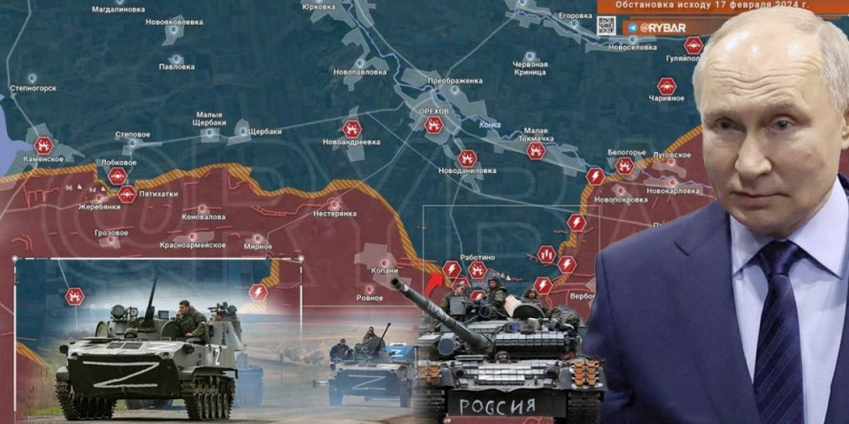 (VIDEO/MAPA) Putin rešio da uzme i ovo! Neočekivan prodor posle Avdejevke, vodi se bitka ogromnih razmera!
