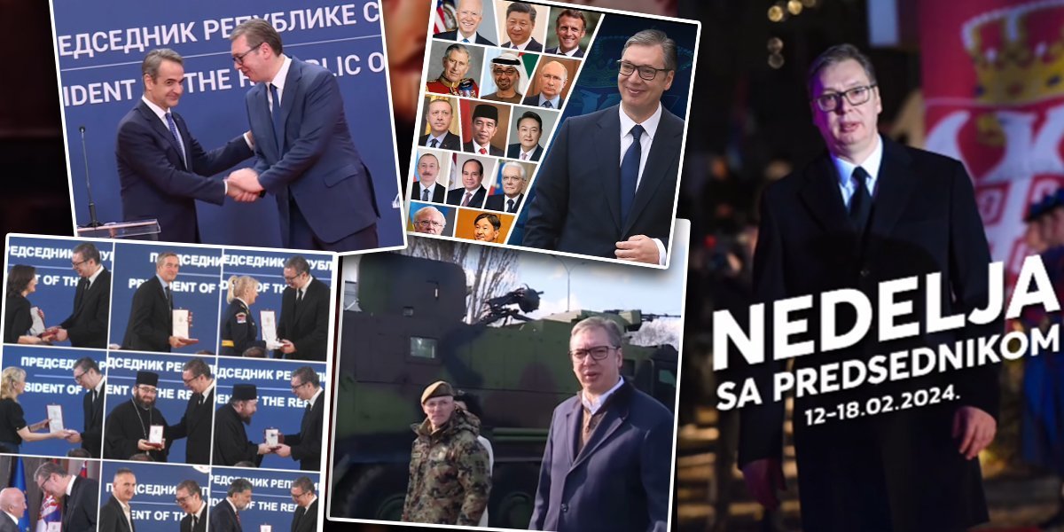 Ovako je izgledala nedelja predsednika Vučića! Sedmicu obeležila proslava Dana državnosti! (VIDEO)