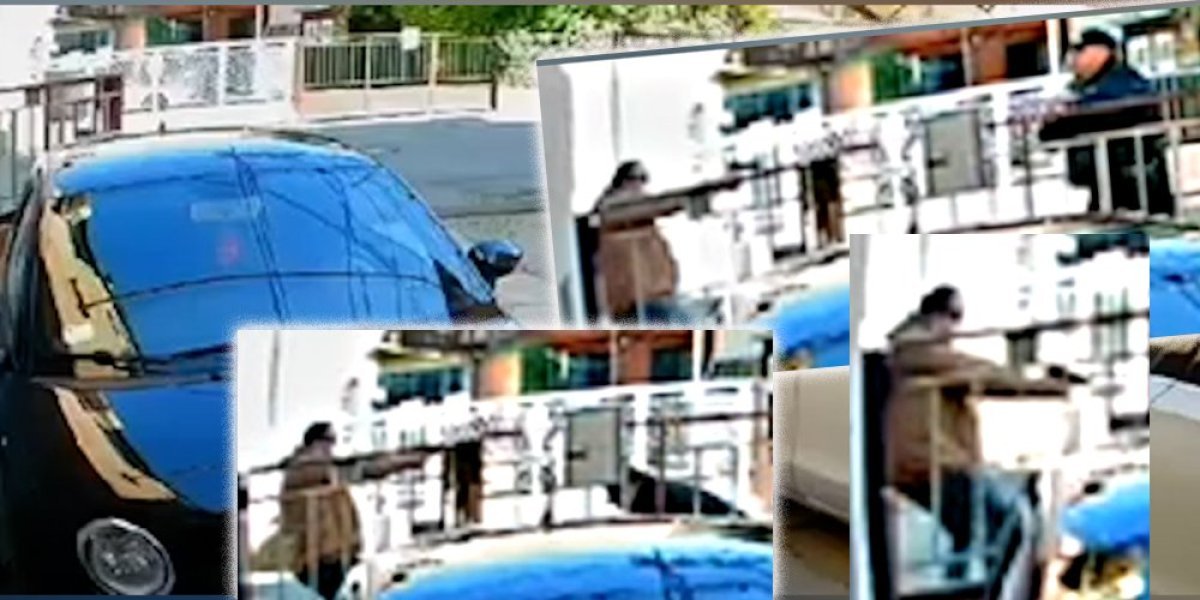 Kamere zabeležile trenutak ubistva u Zemunu: Šuša zatvara kapiju, ubica mu prilazi i puca u njega! (VIDEO)