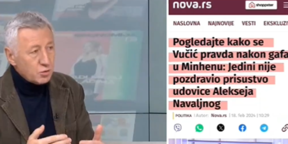 Kakvi licemeri! Napadali Vučića jer nije aplaudirao Nevaljnoj, a danas kažu da ni ne treba da se aplaudira preminulima