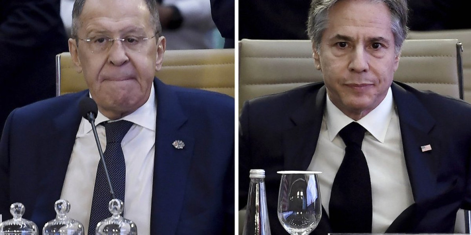(FOTO) Lavrov i Blinken u istoj prostoriji, nisu se ni pogledali! Šok scena na ministarskom sastanku u Brazilu, pametnom sve jasno!
