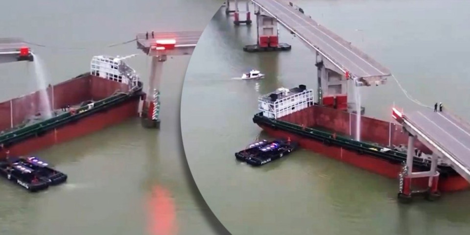Dramatični prizori! Barža srušila most, najmanje dve osobe poginule, tri se vode kao nestale! (VIDEO)