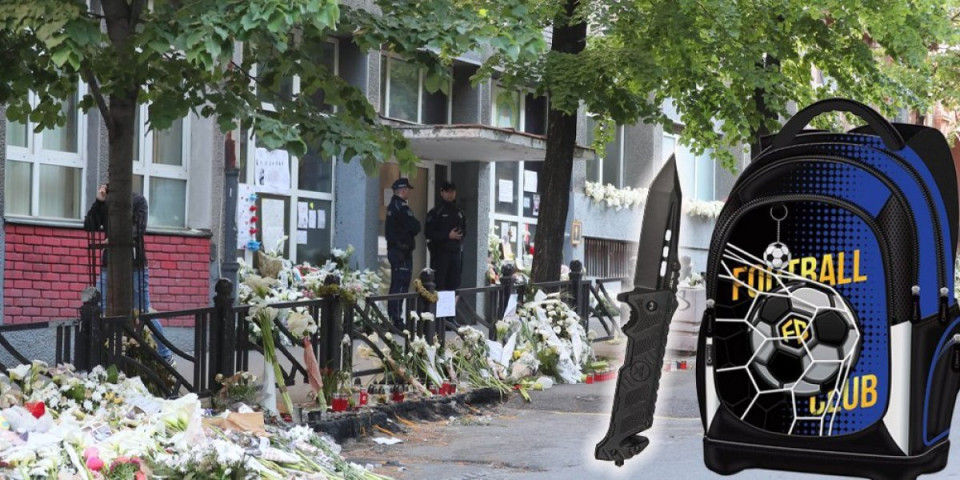 Osmak doneo nož u školu!  Šokantno otkriće u OŠ "Vladislav Ribnikar" gde je prošle godine Kosta izvršio masakr