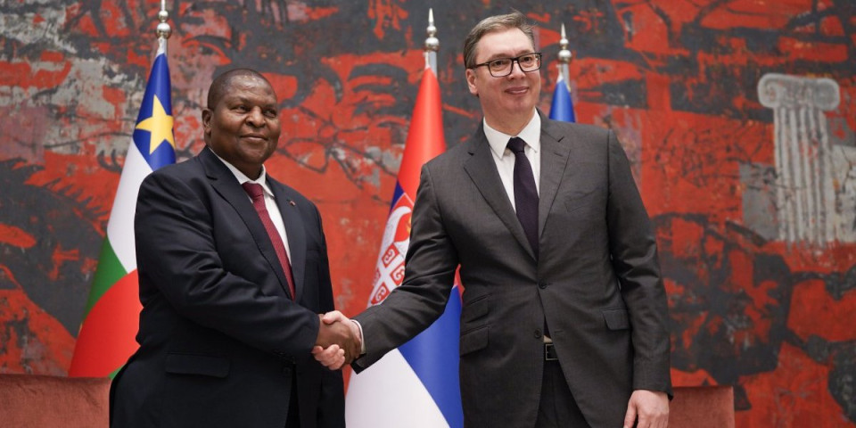 Ova poseta otvara novo poglavlje u odnosima naših zemalja! Vučić nakon sastanka sa predsednikom Centralnoafričke Republike!
