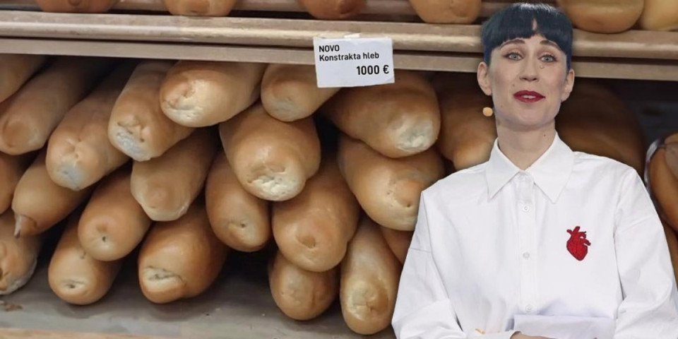 "Konstraktin hleb 1.000 evra!?" Umetnica podelila fotografiju, pa zapalila društvene mreže (FOTO)