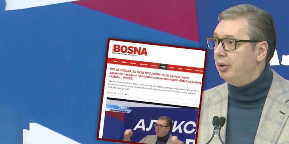 Planska kampanja mržnje! Islamistička Slobodna Bosna nastavlja Kurtijev započeti prljavi posao: Udri po Vučiću, moramo da pomognemo Đilasu!