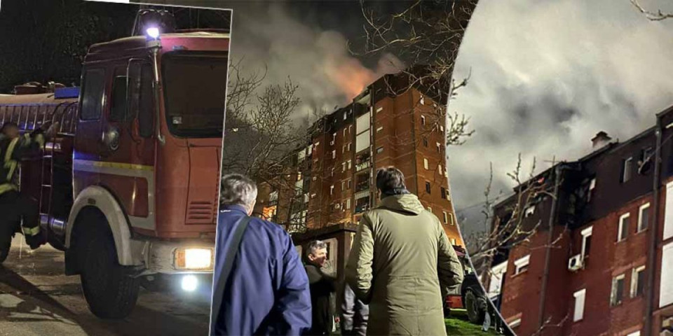 Jednu ženu izneli iz zgrade! Detalji požara u Čačku: Uzrok će vas šokirati! (FOTO)