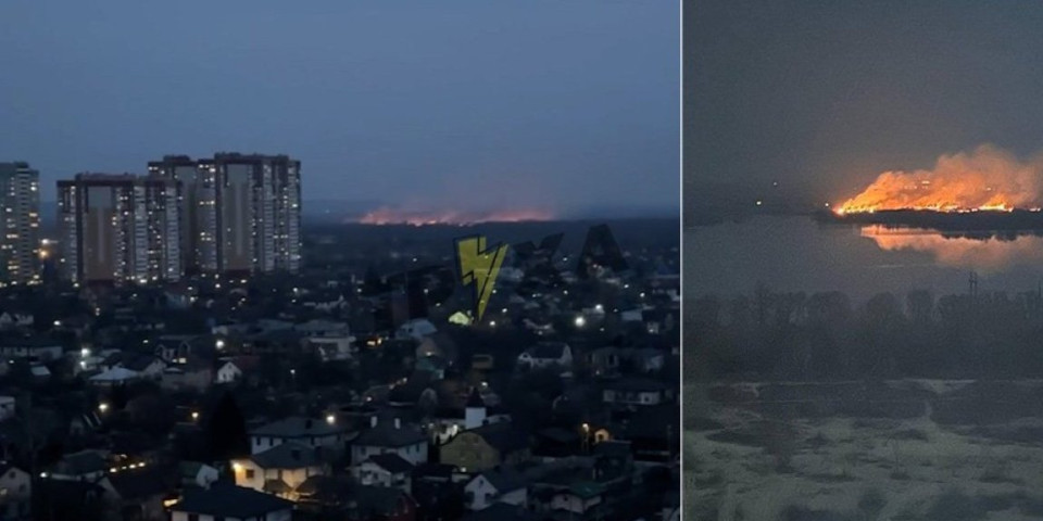 (VIDEO) Horor u Kijevu! Gore nebo i zemlja, vatra spaljuje sve! Veliku katastrofu niko ne može da zaustavi!