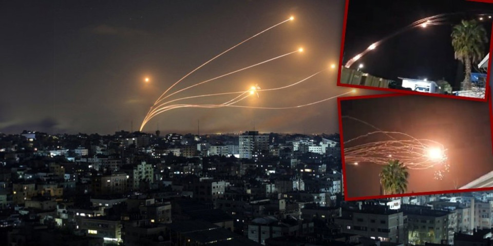 Gori nebo iznad Izraela! Liban ispalio preko 30 raketa: Gvozdena kupola na visini zadatka (VIDEO)