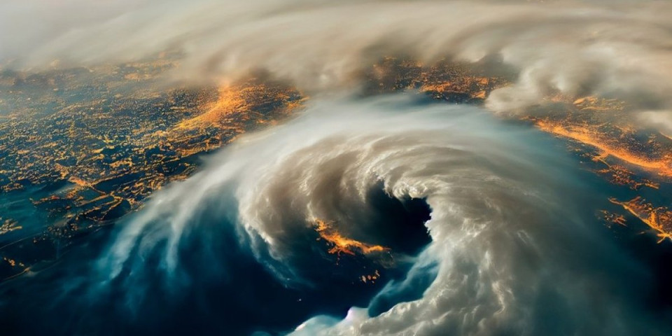 (VIDEO) Razorni uragan je stigao, 84.000 ljudi u mraku: Opasno po život!