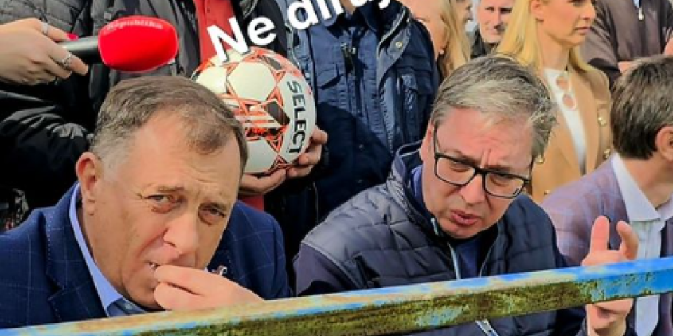 "Ne diraj mi kokice!" Vučić postavio sliku sa Dodikom, pa se našalio (FOTO)