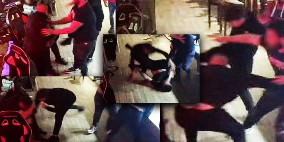 UZNEMIRUJUĆE! Snimak jezive tuče u Beogradu: Dvojica brutalno pretukla mladića u igraonici na Voždovcu