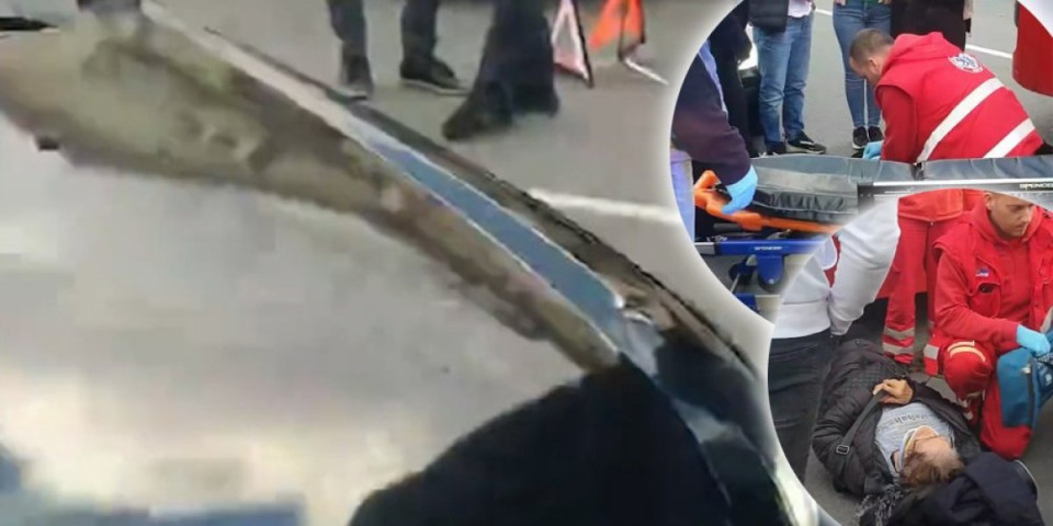 Žena teško povređena na Čukarici! Hitno prevezena u Urgentni centar (VIDEO)