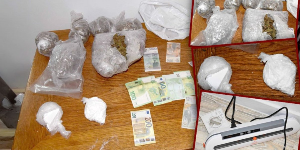 Zaplenjen kokain i marihuana: Uhapšeni dileri u Subotici
