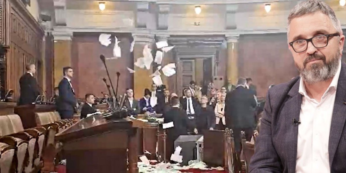 Opozicija pokušala da unese pirotehnička sredstva u Skupštinu! Vučićević izneo šokantne informacije o današnjem divljanju đilasovaca! (VIDEO)