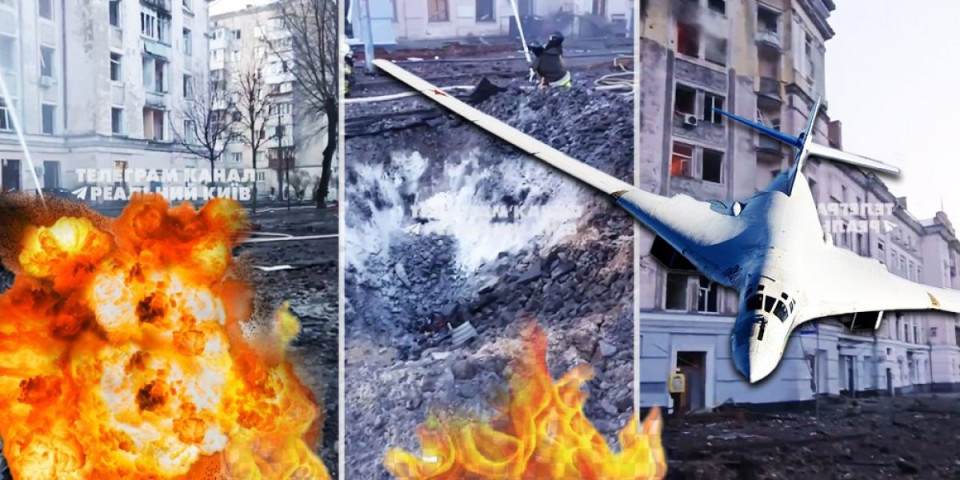 Pakleno jutro! Rusija zasula Kijev krstarećim raketama, dronovima... Jake eksplozije zatresle grad, Poljska digla avione!