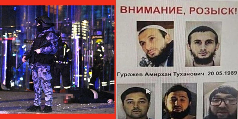 Ovo su osumnjičeni za teroristički napad u Moskvi? Bezbednosne službe intezivno tragaju za teroristima!