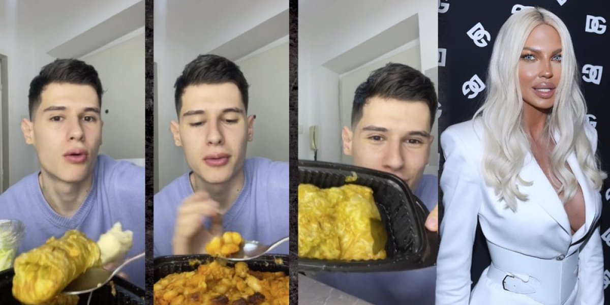 Tiktoker jeo kao JK, a Karli ručka samo srpska jela: Morao da proba omražene veganske specijalitete, na kraju došlo do šok obrta (VIDEO)
