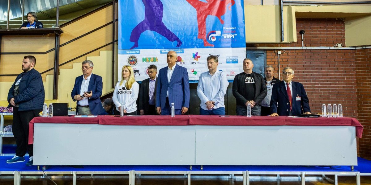 Subotica: Gradonačelnik Bakić otvorio tradicionalni 25. Super Enpi karate kup