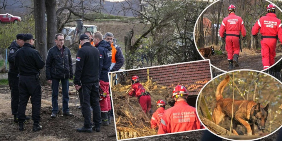 Hitno pojačanje stiglo u Banjsko polje! Dva tima za spasavanje iz ruševina započela pretragu terena oko kuće gde je nestala Danka Ilić