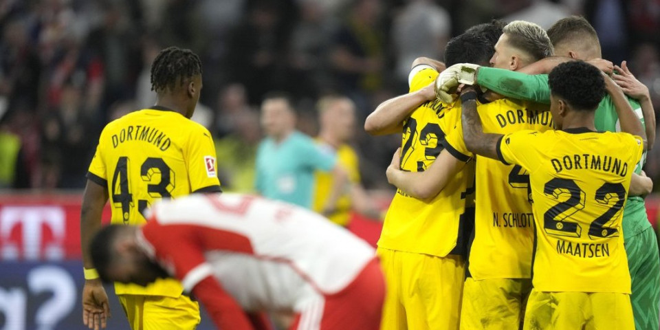 Bajern na kolenima: Dortmund utišao punu "Alijanc arenu"