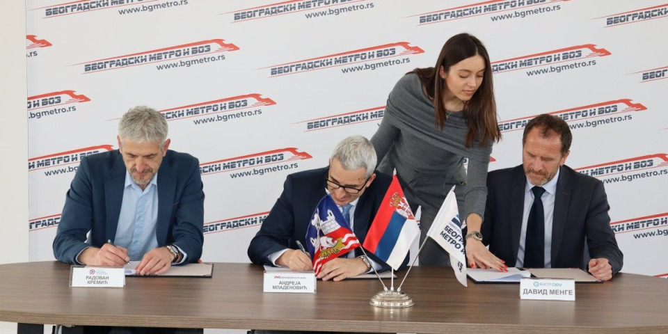 Potpisan ugovor za radnu operativsku pomoć na projektu izgradnje beogradskog metroa