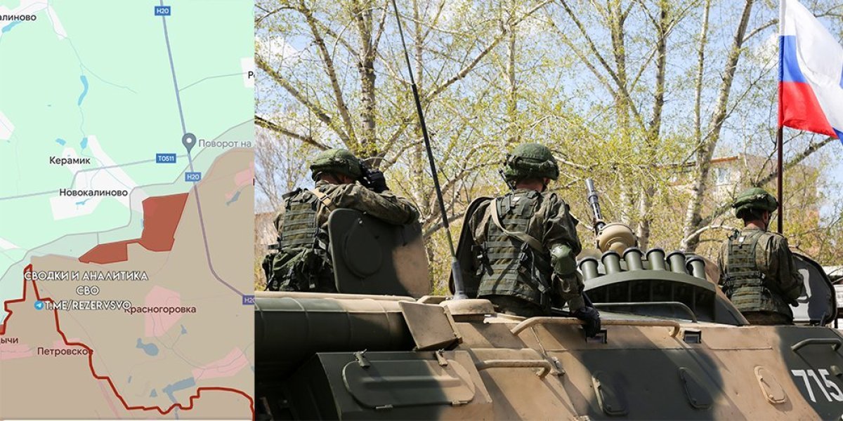 (MAPA) Ruska vojska šokirala ukrajinsku! Ovaj prodor nisu očekivali