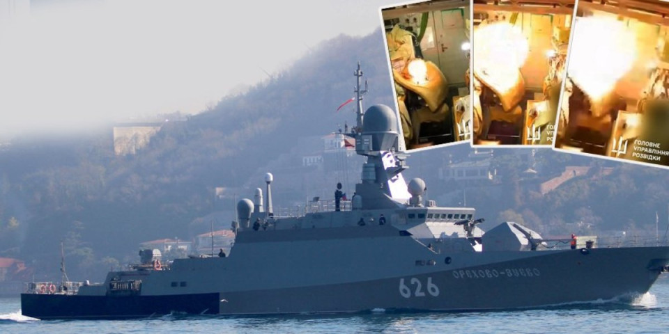 (VIDEO) Katastrofa! Rusi napadnuti na Baltiku! Drama u Kalinjingradu, gori moćni raketni brod!